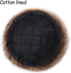 img 2 attached to 🎩 Dikoaina Faux Fur Cossack Russian Style Hat: Stylish Ladies Winter Hats for Women