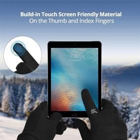 img 3 attached to Enhance Your Touchscreen Experience with Extremus 🧤 TouchScreen Liner Gloves: A Perfect Fit for Skagit Running