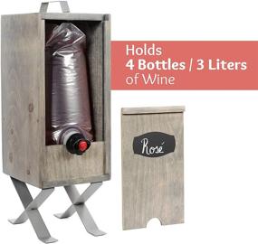 img 3 attached to Wine Nook Slate Gray Dispenser