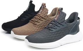 img 2 attached to Top Mens Walking Shoes: Gym Sneakers for Comfort and Style