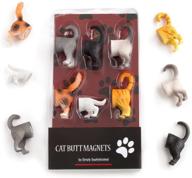 🐈 whimsical cat butt refrigerator magnets – perfect home and office decorations for cat lovers! logo