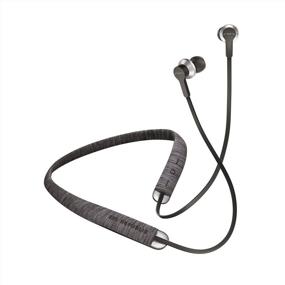 img 4 attached to 🎧 SOL REPUBLIC Shadow Fusion Bluetooth Earbuds, Black - 10-Hour Playtime, Comfortable Knit Tech Fiber Collar, Magnetic Connection, Flexible & Compact Storage, Convenient Carrying Case