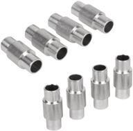 🛴 dime bag hardware speed spacer 8-pack - inline axle aluminum spacers for 6mm axles roller logo