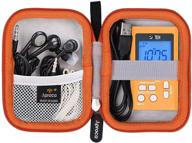 efficient travel storage case by aproca for btech mpr-af1 am fm personal radio logo