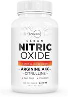 💪 premium nitric oxide boosting supplement - beetroot, arginine akg, citrulline, pine bark, garlic, vit c, #1 pre workout pills for men, blood flow enhancer capsules logo