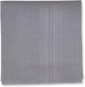 img 1 attached to 👔 Refined Style and Elegance: Van Heusen Pack Handkerchiefs in Grey