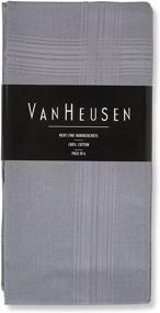 img 3 attached to 👔 Refined Style and Elegance: Van Heusen Pack Handkerchiefs in Grey