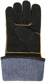 img 2 attached to 🔥 Premium Welding Gloves: Heat Resistant Baking, Grilling, Fireplace, and Stove Protection