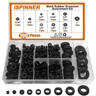 🔵 ispinner 190-piece rubber grommet assortment kit logo