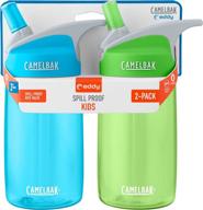 🚰 2-pack of camelbak eddy kids 12oz water bottles logo