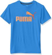 👕 puma boys yellow x large boys' clothing: 18-20 tops, tees & shirts for active kids logo