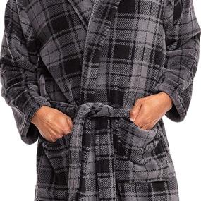 img 2 attached to 🛀 Del Rossa Plus Size Bathrobe A0125R40XL