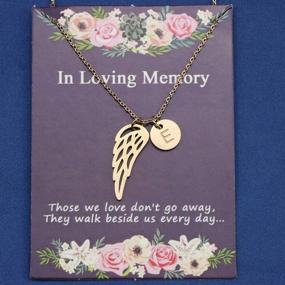 img 1 attached to Memorial Necklace Delicate Personalized Remembering Boys' Jewelry