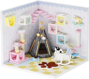 img 4 attached to 🏠 HETOMI Dollhouse Miniature Accessories for Miniatures