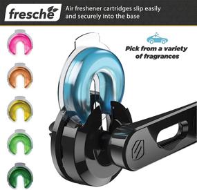 img 2 attached to SCOSCHE MMVP2FR MagicMount Fresche FreeFlow: Magnetic Vent Mount with Replaceable Air Freshener for Fresh-smelling Cars