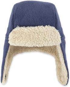 img 4 attached to Zutano Fleece Trapper Faux Heather Boys' Cold Weather Accessories