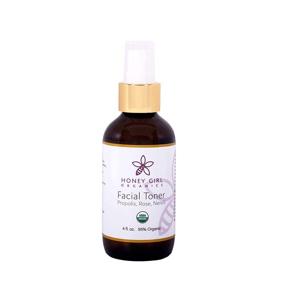 img 1 attached to Organic Facial Toner – Honey Girl Organics, 4.0 Fluid Ounce – GLOW with Natural Nourishment!