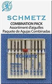 img 1 attached to Schmetz Combo Pack Sewing Machine Needles