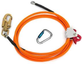 img 4 attached to RUNMIND Flipline Carabiner Arborists Climbers Occupational Health & Safety Products for Emergency Response Equipment