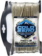 authentic mil-spec type iv 750lb paracord/parachute cord - certified military grade (mil-c-5040h tiv) - made in usa логотип