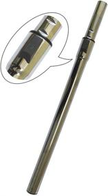 img 4 attached to 🔆 Effortless Cleaning: EZ SPARES 32mm(1-1/4inch) Adjustable Wand for Central Vacuums – Chrome Plated and Easy to Use