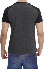 img 2 attached to Cotton Baseball Jersey for Men - Decrum 40012023 - T-Shirts & Tanks