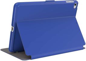 img 4 attached to 📱 Speck Products BalanceFolio Case and Stand for iPad Mini (2019) - Blueberry Blue/Ash Grey (also compatible with iPad Mini 4)