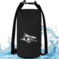 🎒 waterproof dry bag backpack, acapeting 5l/10l/15l/20l ultralight floating roll top portable dry sack for kayaking, swimming, boating, surfing, hiking, beach and more логотип