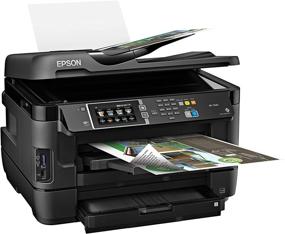 img 1 attached to 🖨️ Epson WorkForce WF-7620: Wireless Color All-in-One Printer with Scanner and Copier - Amazon Dash Replenishment Ready