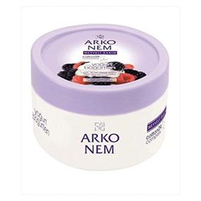 img 4 attached to Arko Nem Yoghurt and Blackberry Cream: All-in-one 300g Face, Hand, and Body Cream