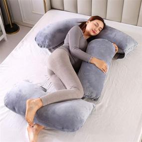 img 2 attached to Pregnancy U Shaped Maternity Support Sleeping