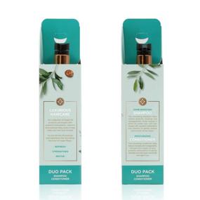 img 3 attached to 🧴 Argan Magic Shine Boosting Shampoo & Moisturizing Conditioner Duo - Gentle Cleansing, Enhances Shine, Frizz Control, Hydration Restoration, Detangling - Made in USA, Paraben-Free, Cruelty-Free (32 oz)