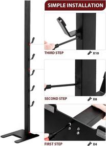 img 1 attached to Tolhoom Metal Storage Stand Dock for V11 V10 V8 V7 V6 Cordless Stick Vacuum Cleaner - Stable Organizer Rack