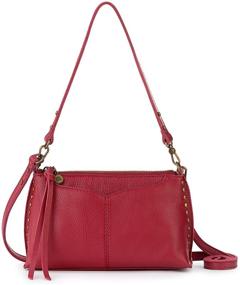 img 4 attached to Sak Silverlake Leather Crossbody Python Women's Handbags & Wallets and Crossbody Bags