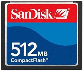 img 3 attached to 💾 SanDisk 512 МБ CompactFlash-карта: SDCFB-512-A10 CF Type I - высокопроизводительное решение для хранения