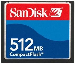 img 2 attached to 💾 SanDisk 512 МБ CompactFlash-карта: SDCFB-512-A10 CF Type I - высокопроизводительное решение для хранения