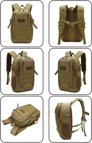 img 1 attached to CEAVNI Military Backpack Rucksack Tactical Outdoor Recreation in Camping & Hiking