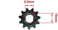 🛴 l-faster 11t 25h chain sprocket for electric scooter | high speed brush dc motor my1020 | original 11 teeth sprocket for mini gas scooter engine logo