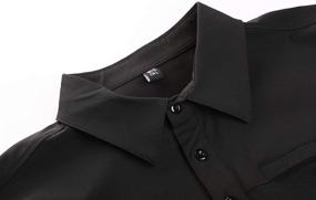 img 3 attached to MAGCOMSEN Sleeve Shirts Classic Tactical Men's Clothing and Shirts
