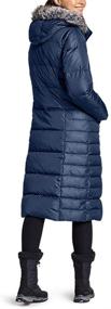 img 3 attached to Eddie Bauer Womens Duffle Regular Women's Clothing for Coats, Jackets & Vests