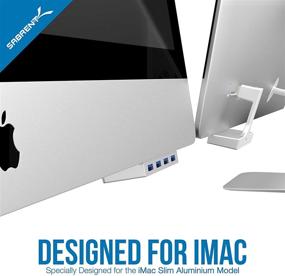 img 2 attached to 🔌 Sabrent USB 3.0 хаб для iMac Slim Uni-Body (HB-IMCU) - 4-портовое подключение высокой скорости.