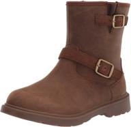 детская зимняя модная ботинка ugg kinzey - унисекс логотип