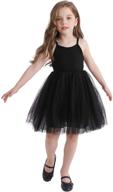 👗 ttyaovo toddler baby girls' sleeveless tulle flower princess sundress logo