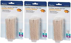 img 1 attached to Aqueon (3 Pack) Ammonia Minipad Cartridge for Quiet Flow 20/75 Filters