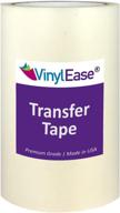 🎶 vinyl ease v0804: clear application/transfer tape, 6" x 100 ft roll - convenient, versatile, and reliable logo