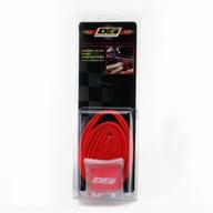 design engineering 010621 protect-a-wire red 2-cylinder sleeving kit to cover and protect spark plug wires logo