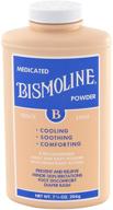 bismoline medicated powder packs save baby care for grooming logo
