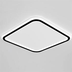 img 4 attached to 💡 Cheeroll Flush Mount Ceiling Light – Stylish 45W LED Fixtures for Brightening Kitchens, Bedrooms, Stairwells, and More!