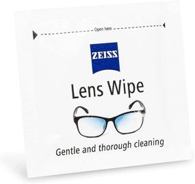img 2 attached to Zeiss Lens Wipes Eyeglass Cases: White, 200 Count - Convenient Multipack