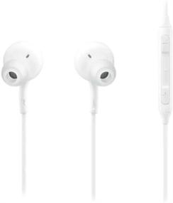 img 1 attached to 🎧 Стерео-гарнитура Samsung EO-IC100BBEGWW черного (белого) цвета с разъемом USB Type-C: превосходное качество звука и комфорт